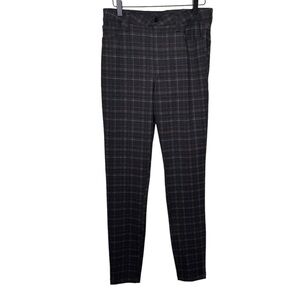 Ricki's Lux Pointe Plaid Skinny Pants Size 6 Tall NWT